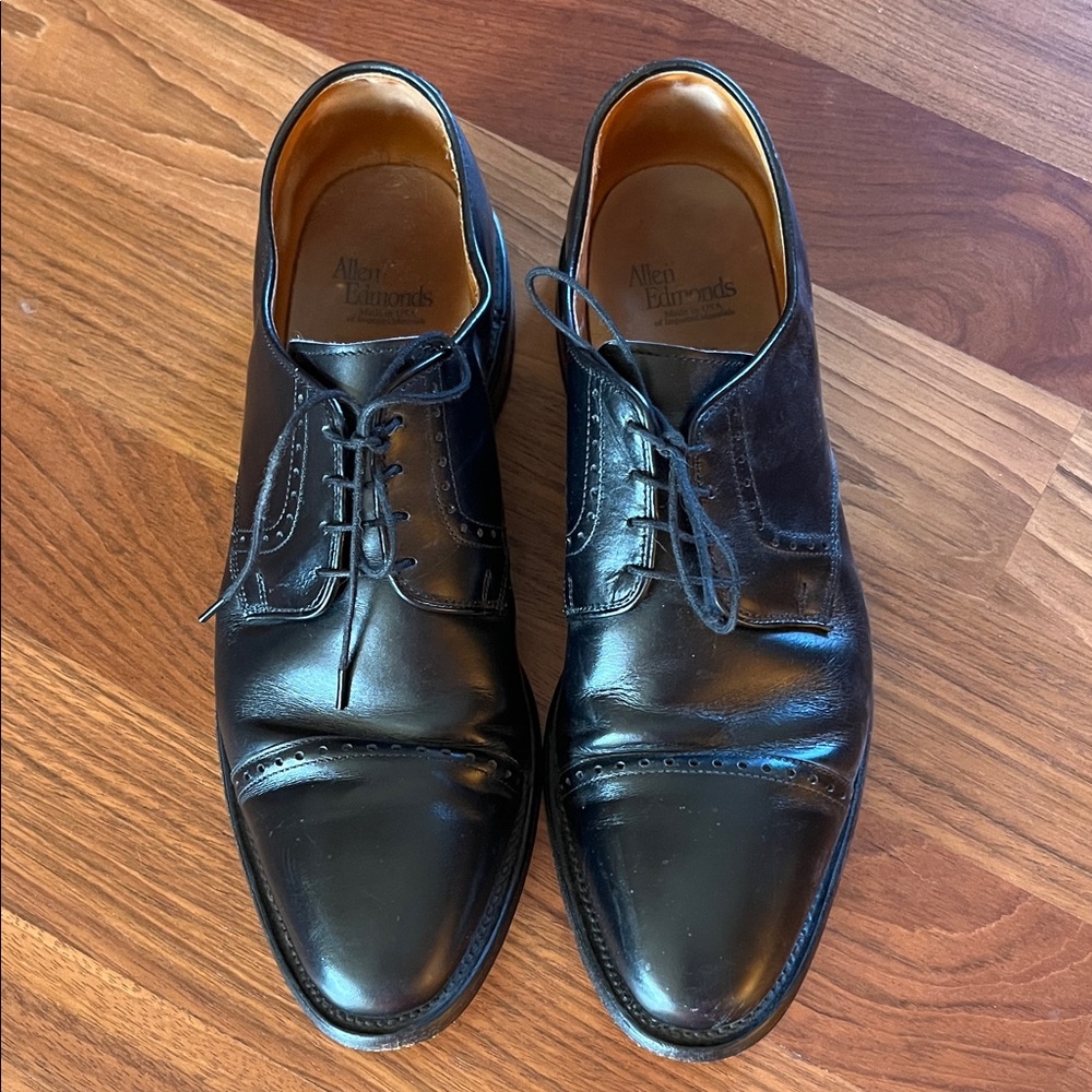 Allen Edmonds Classic Black Oxfords